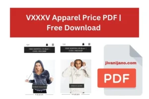 VXXXV Apparel Price 2023 PDF