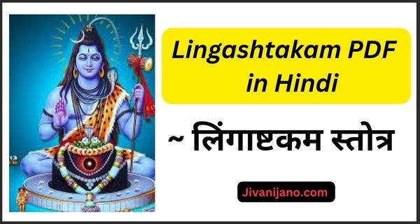 Lingashtakam in Hindi PDF