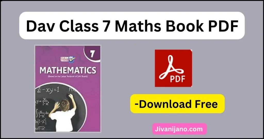 Dav Class 7 Maths Book PDF